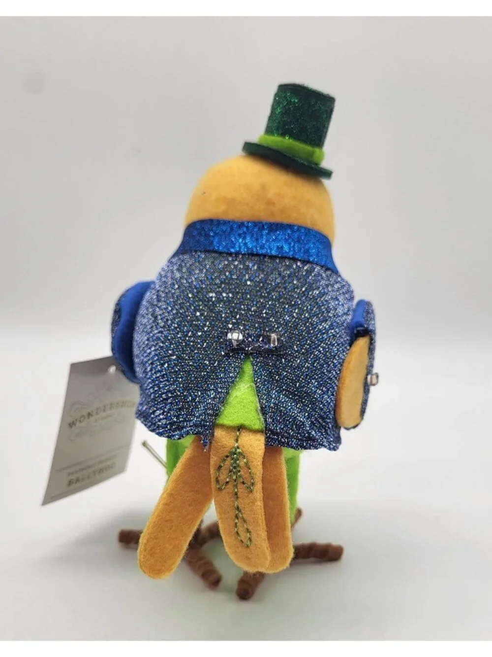Target Wondershop Featherly Friends 2025 Ballyhoo Bird Christmas Decor Champagne